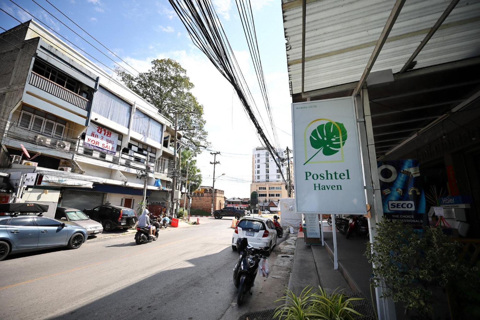 Poshtel Haven Bed & Breakfast Chiang Mai Bagian luar foto